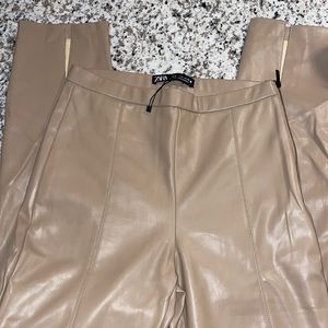 Lather pants xs Zara (run big)